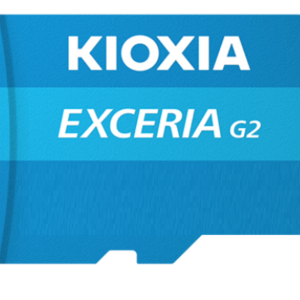 Tarjeta micro sd kioxia 256gb exceria g2 w - adaptor