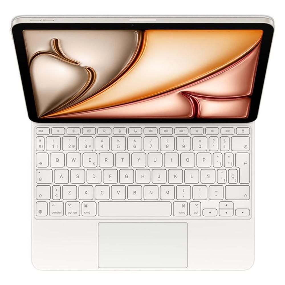 Teclado apple magic keyboard para ipad ai 13 pulgadas blanco